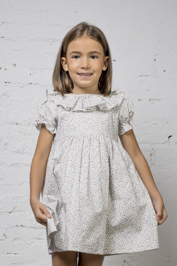 Vestido Basico Volanton Elsa